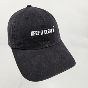 Cap America Keep It Clean Snatchback Cap, Size Adjustable